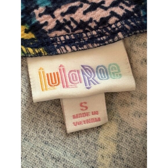 LULAROE Cassie Pencil Skirt Floral Textured Stretch Size S EUC - Picture 7 of 7